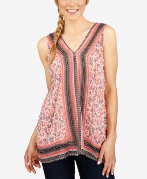 Lucky Brand Printed Sleeveless Top