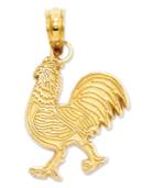 14k Gold Charm, Rooster Charm