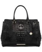 Brahmin Finley Melbourne Embossed Leather Tote