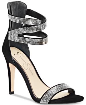 Jessica Simpson Elepina Rhinestone Dress Sandals Women's Shoes