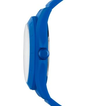 Fossil Men's Poptastic Blue Silicone Strap Watch 44mm Fs5219