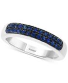 Effy Sapphire Band (1/2 Ct. T.w.) In Sterling Silver