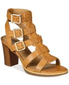 White Mountain Gemmy Block-heel Dress Sandals Women's Shoes
