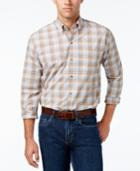Cutter & Buck Men's Starboard Classic-fit Plaid Poplin Shirt