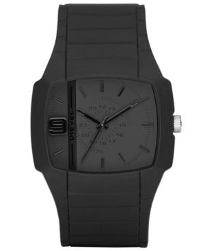 Diesel Watch, Black Silicone Strap 48x43mm Dz1384