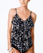 Magicsuit Rita Tummy-control Printed Tankini Top Women's Swimsuit