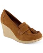 Mia Vickie Tassel Wedges Women's Shoes
