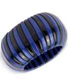 Iris X Inc International Concepts Striped Acrylic Stretch Bracelet, Only At Macy's