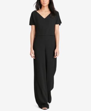 Polo Ralph Lauren Crepe V-neck Jumpsuit