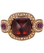Le Vian Multi-gemstone (5-5/8 Ct. T.w.) And Diamond (1/3 Ct. T.w.) Ring In 14k Rose Gold