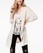 American Rag Juniors' Open-front Cardigan, Created For Macy's