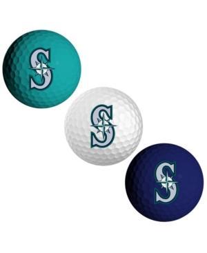 Team Golf Seattle Mariners 3-pack Golf Ball Set