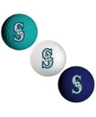 Team Golf Seattle Mariners 3-pack Golf Ball Set