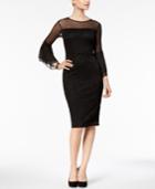 Thalia Sodi Lace Bell-sleeve Dress, Created For Macy's