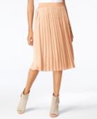 Maison Jules Pleated Midi Skirt, Only At Macy's