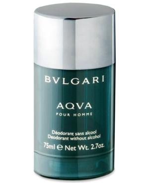 Bvlgari Aqva Pour Homme Deodorant Stick, 2.7 Oz