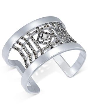 I.n.c. Colored Crystal Cuff Bracelet, Created For Macy's