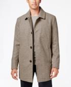 Kenneth Cole New York Wool-blend Checked Walker Coat