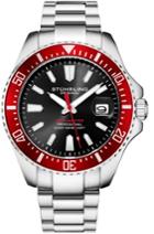 Stuhrling Original Men's Diver Stainless Steel Bracelet Watch