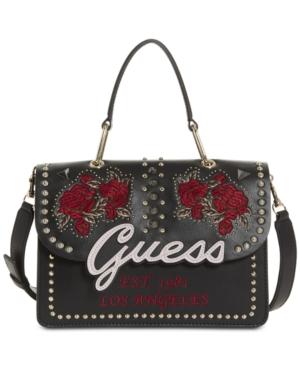 Guess In Love Logo Top Handle Shoulder Bag