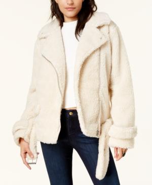 J.o.a. Rider Fleece Biker Jacket