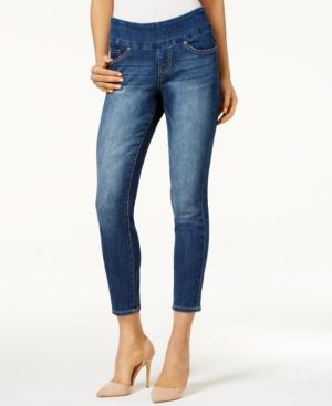 Jag Petite Amelia Pull-on Durango Wash Skinny Ankle Jeans