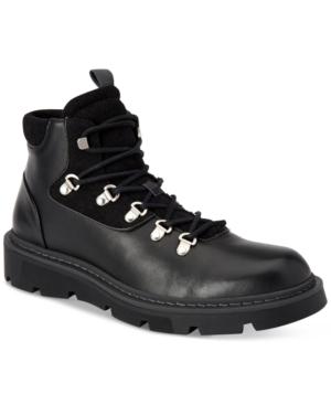 Calvin Klein Men's Raymon Smooth Leather Casual Boots Men's Shoes