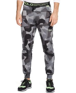 Polo Sport Men's Fleece Camo Pants
