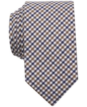 Bar Iii Carnaby Collection Dillinger Check Skinny Tie, Only At Macy's