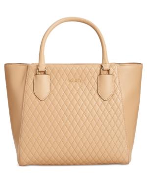 Calvin Klein Quilted Leather Shopper