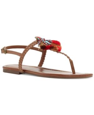 Jessica Simpson Kyran Braided Thong Flat Sandals Women's Shoes