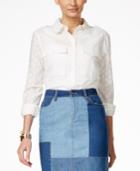 Vince Camuto Textured Utility Shirt