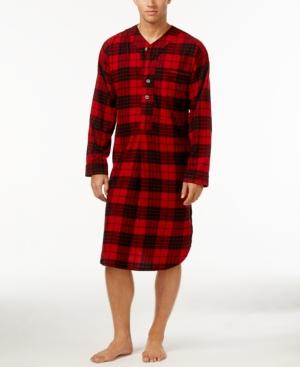 Polo Ralph Lauren Men's Plaid Flannel Nightshirt
