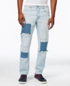 Jaywalker Men's Patchwork Indigo Jeans, Only At Macy's
