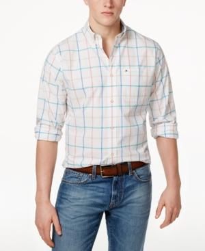 Tommy Hilfiger Men's Elon Windowpane Button-front Shirt