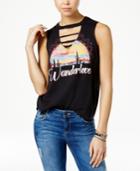American Rag Graphic Cutout Top, Only At Macy's