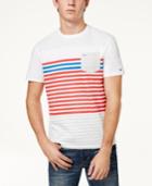 Tommy Hilfiger Men's Striped Slub T-shirt