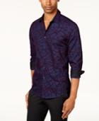 Inc International Concepts Men's Flocked Shirt, Created For Macy's