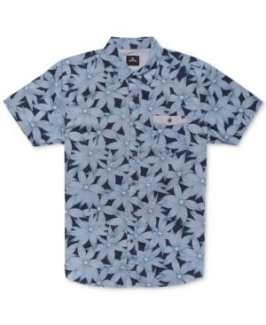 Rip Curl Men's Stalked Floral-print Pocket Shirt