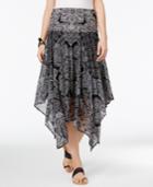 Inc International Concepts Convertible Printed Skirt, Only At Macy's