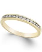 Diamond Band (1/5 Ct. T.w.) In 10k Rose, White, Or Yellow Gold