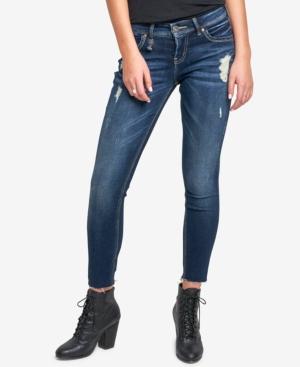 Silver Jeans Co. Kenni Ripped Skinny Jeans