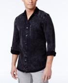Inc International Concepts Men's Textured Denim Shirt, Only At Macy's