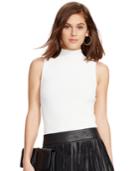 Polo Ralph Lauren Mockneck Sleeveless Sweater