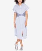 Rachel Rachel Roy Striped Sash-waist Shirtdress, Created For Macy's