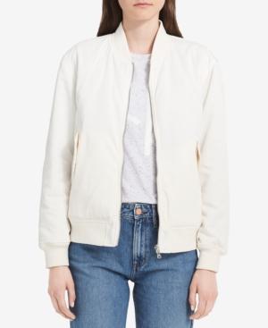 Calvin Klein Jeans Cotton Reversible Bomber Jacket