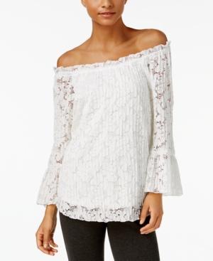 Jpr Lace Off-the-shoulder Top