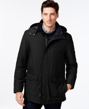 Perry Ellis Men's Big And Tall Hooded Parka