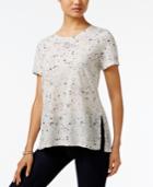 Style & Co. Petite Galaxy Printed Swing Top, Only At Macy's