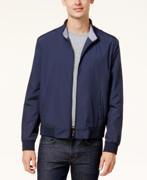 Construct Men's Hybrid Full-zip Mock-collar Jacket, Created For Macy's